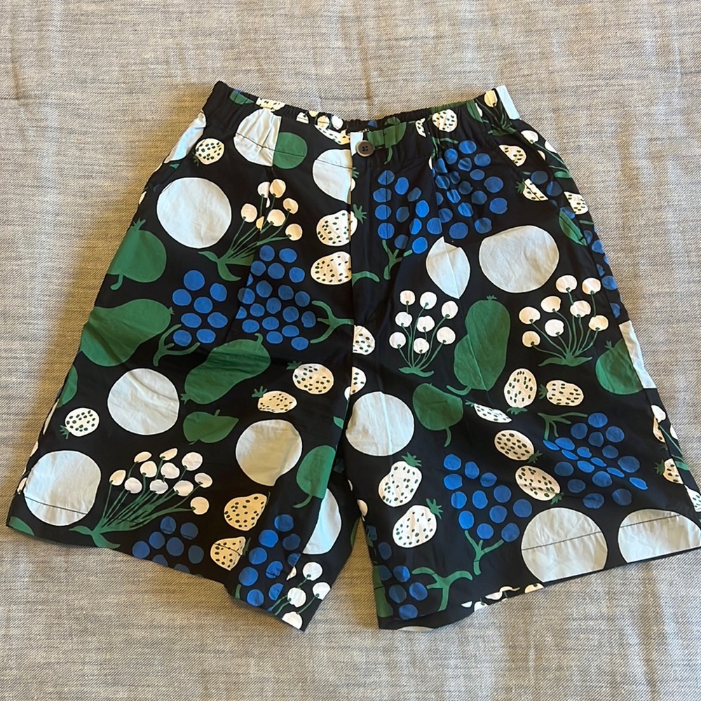 Marimekko for Uniqlo multi pattern shorts